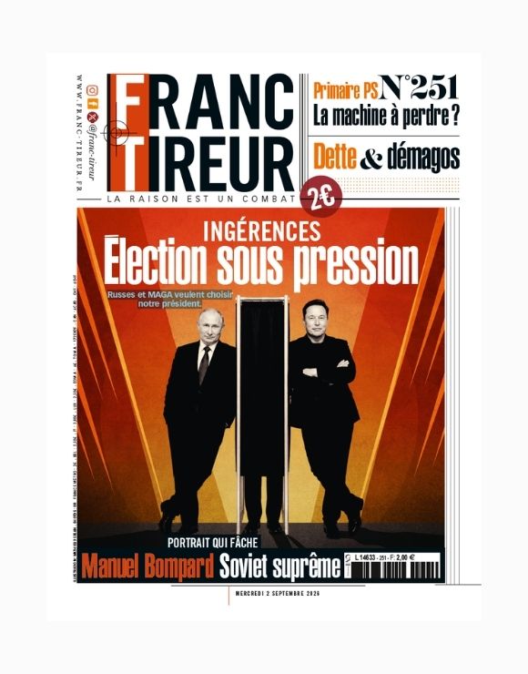 Couverture du journal Franc-Tireur