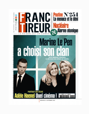 Couverture du journal Franc-Tireur