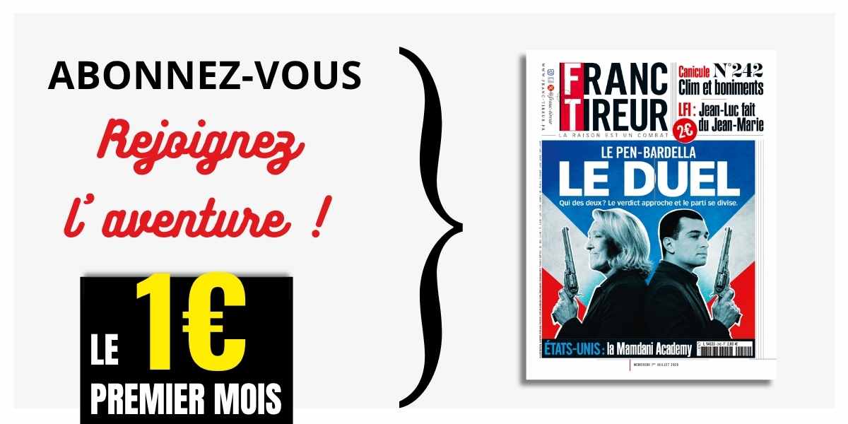 Abonnez-vous à Franc-Tireur. La Raison est un combat