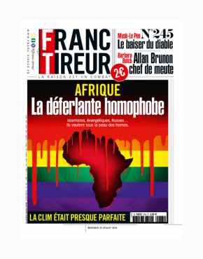 Couverture du journal Franc-Tireur
